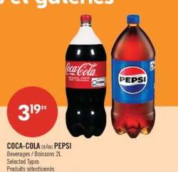 COCA-COLA or/and PEPSI