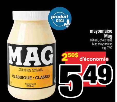 mayonnaise MAG