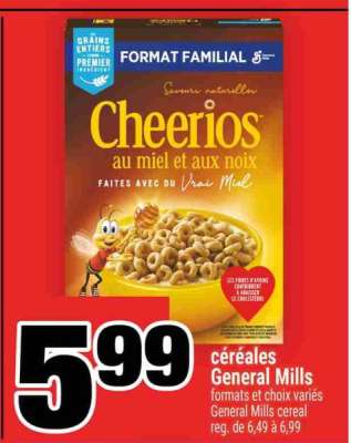 CÉRÉALES GENERAL MILLS