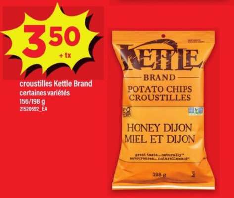 croustilles Kettle Brand
