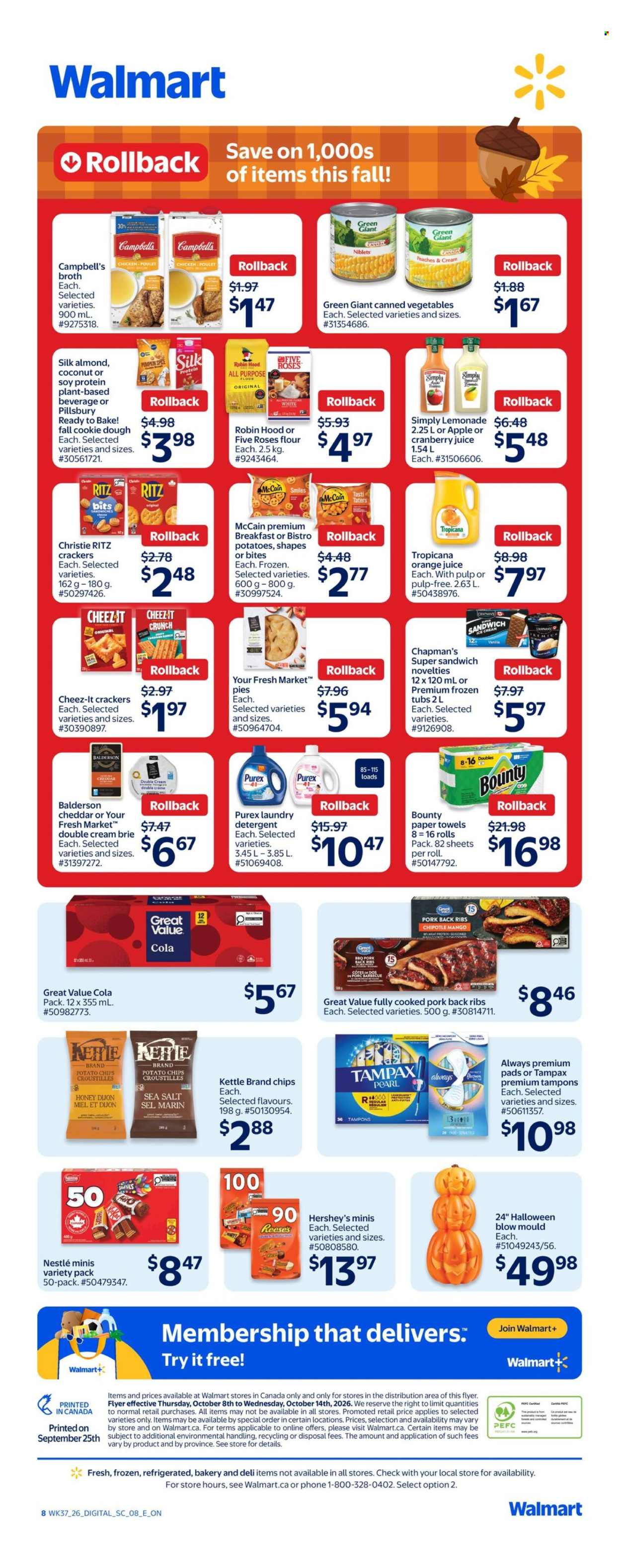 Circulaire Walmart - 08 Octobre 2026 - 14 Octobre 2026. Page 3