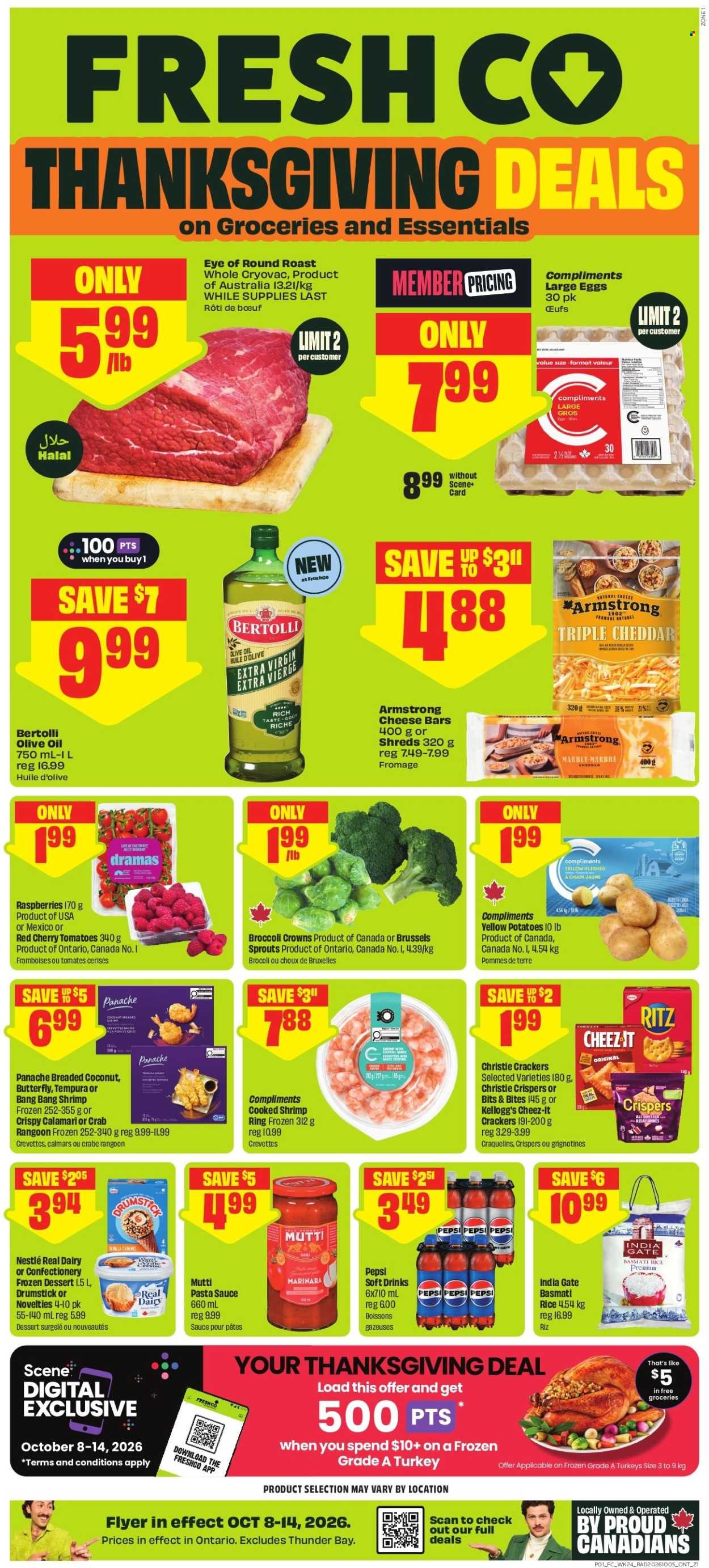 Circulaire FreshCo. - 08 Octobre 2026 - 14 Octobre 2026. Page 1