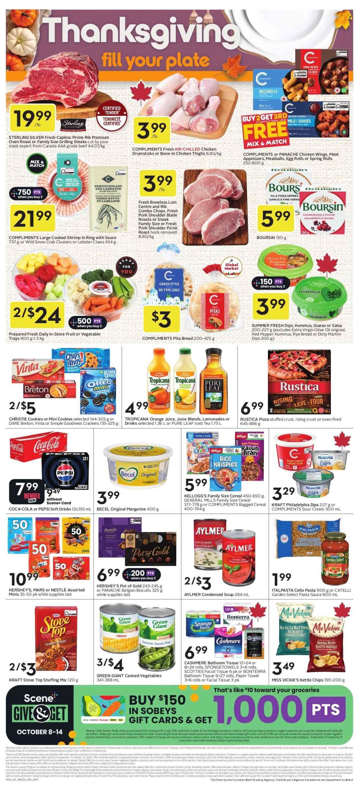 Circulaire Sobeys Urban Fresh - 08 Octobre 2026 - 14 Octobre 2026. Page 3