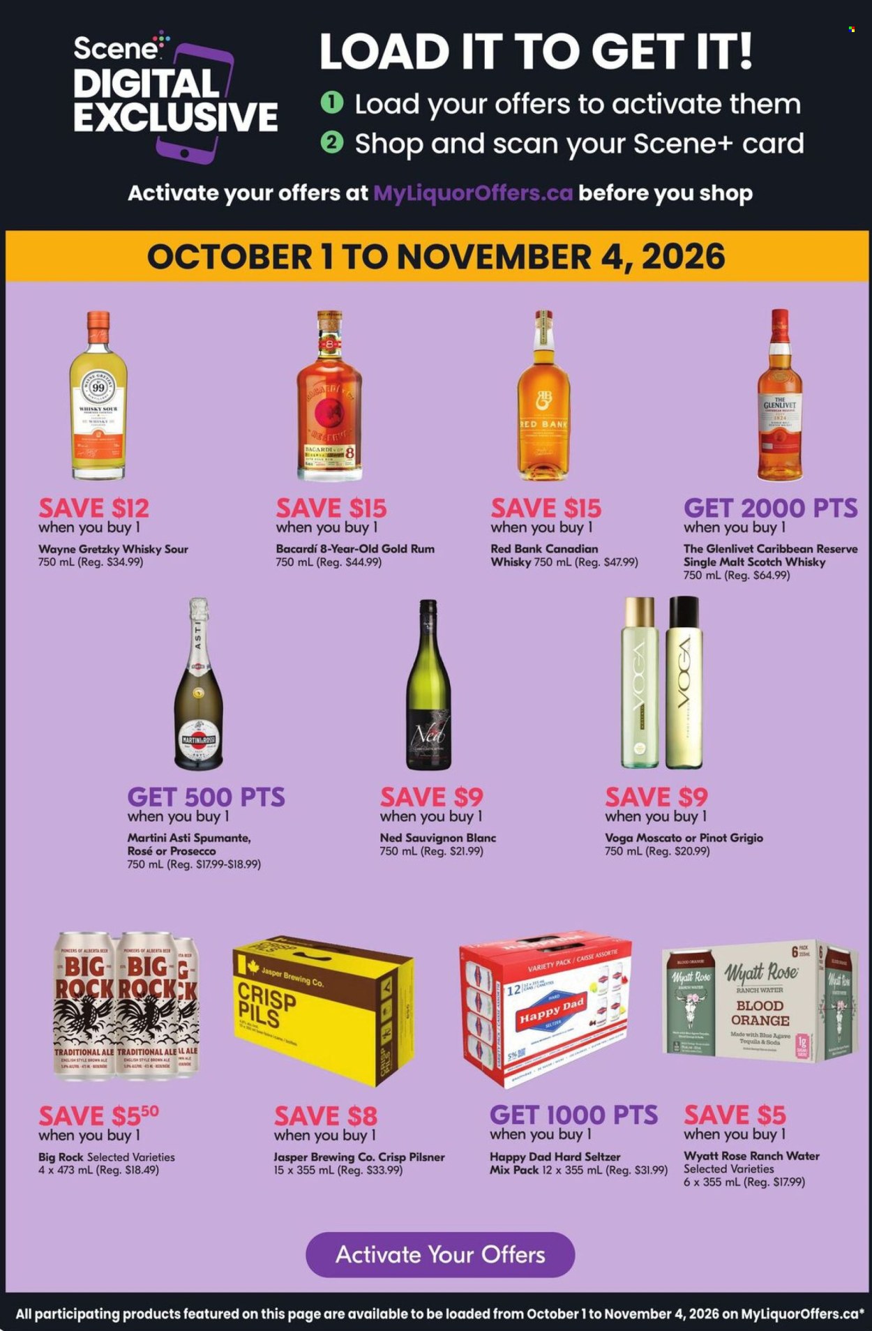 Circulaire Sobeys Liquor - 08 Octobre 2026 - 14 Octobre 2026. Page 10