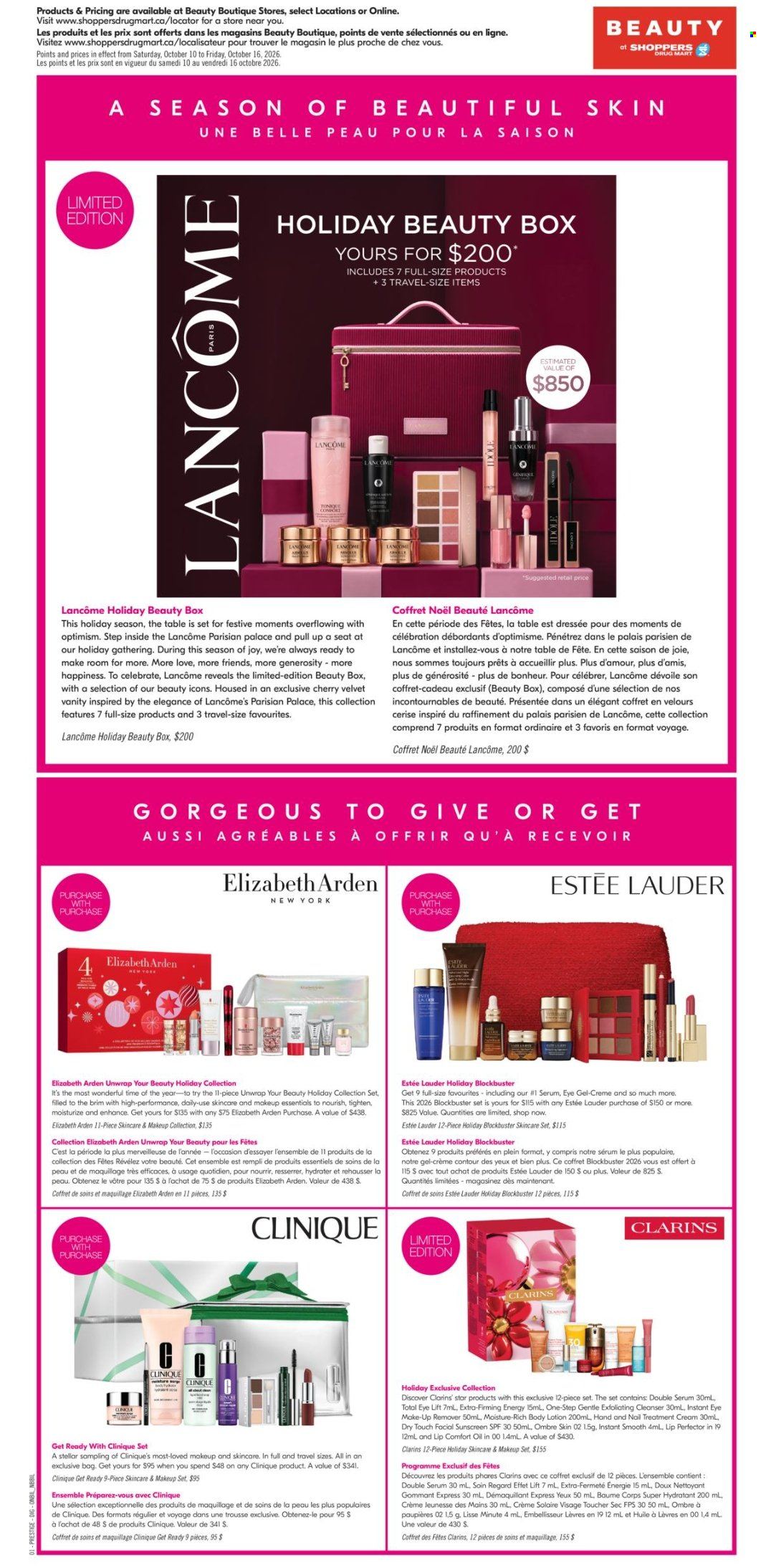 Circulaire Shoppers Drug Mart - 09 Octobre 2026 - 15 Octobre 2026. Page 10
