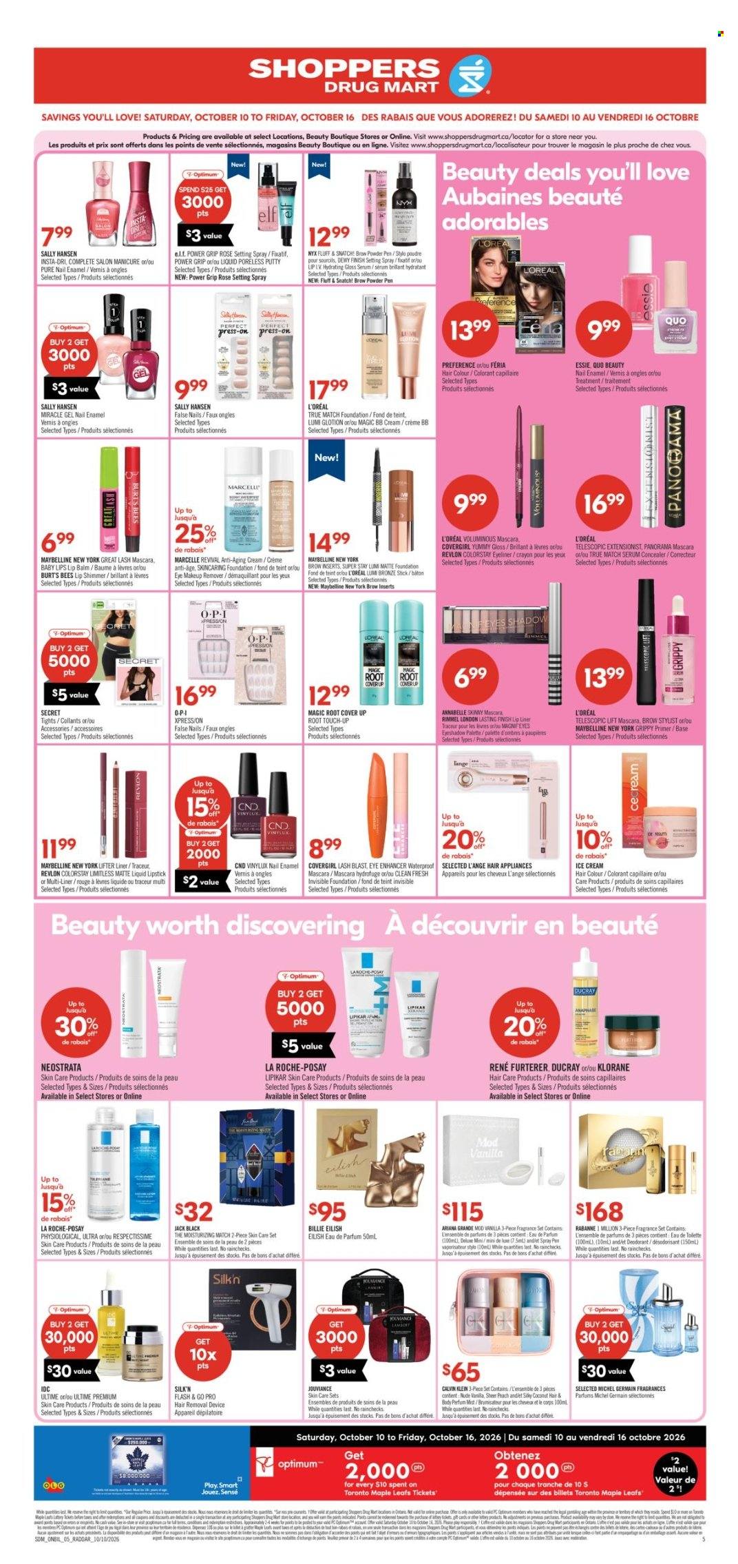 Circulaire Shoppers Drug Mart - 09 Octobre 2026 - 15 Octobre 2026. Page 12