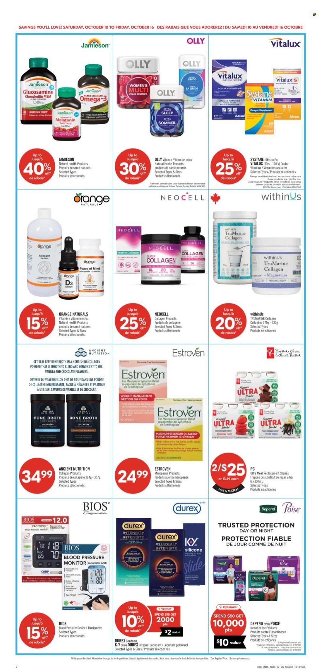 Circulaire Shoppers Drug Mart - 09 Octobre 2026 - 15 Octobre 2026. Page 14