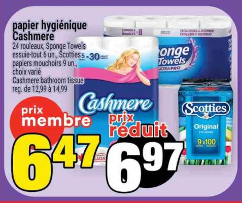 PAPIER HYGIÉNIQUE CASHMERE