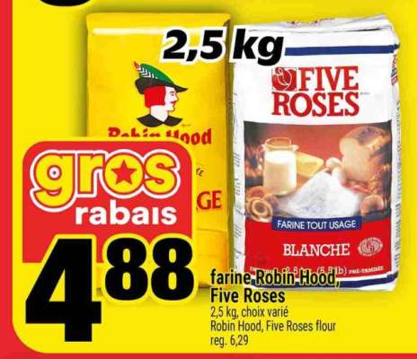 farine Robin Hood, Five Roses