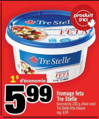FROMAGE FETA TRE STELLE