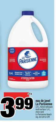 EAU DE JAVEL LA PARISIENNE