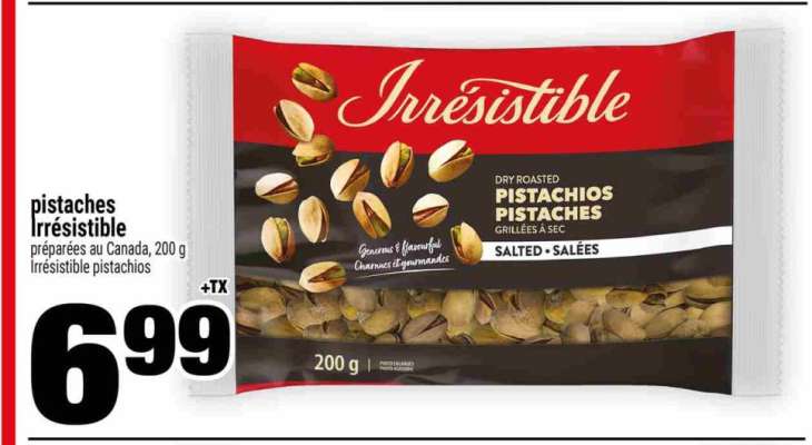 PISTACHES IRRÉSISTIBLE