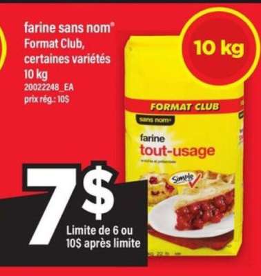 FARINE SANS NOM