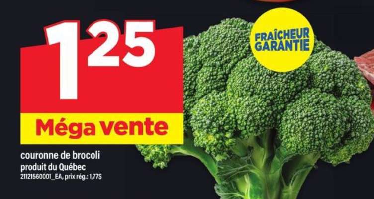 COURONNE DE BROCOLI