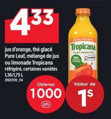 Tropicana Pure Premium