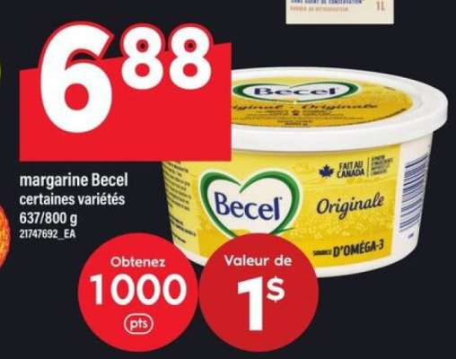 margarine Becel
