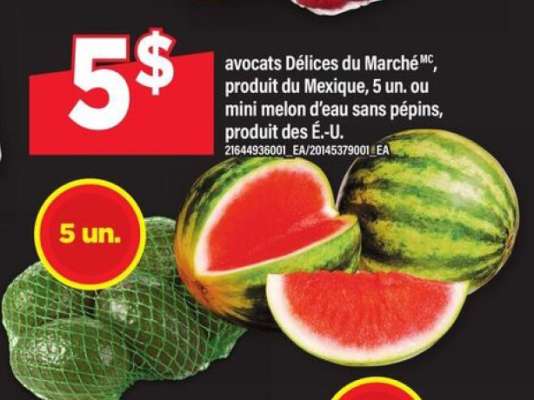 avocats Délices du Marché