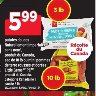 patates douces Naturellement Imparfaits