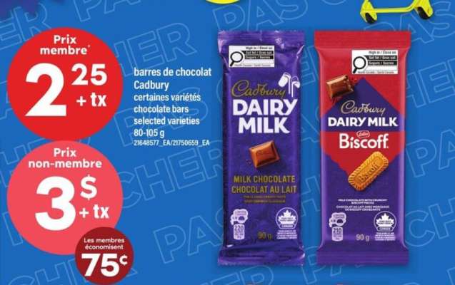Cadbury Dairy Milk Chocolate Bars