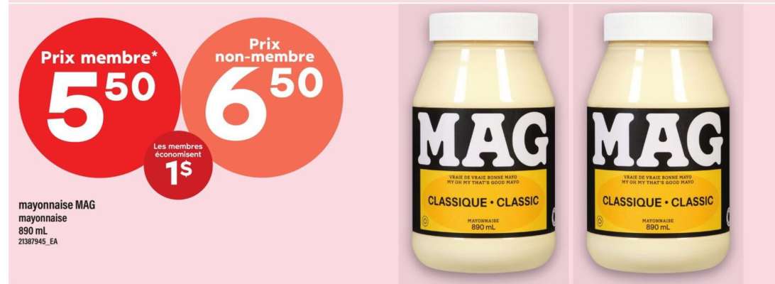 mayonnaise MAG