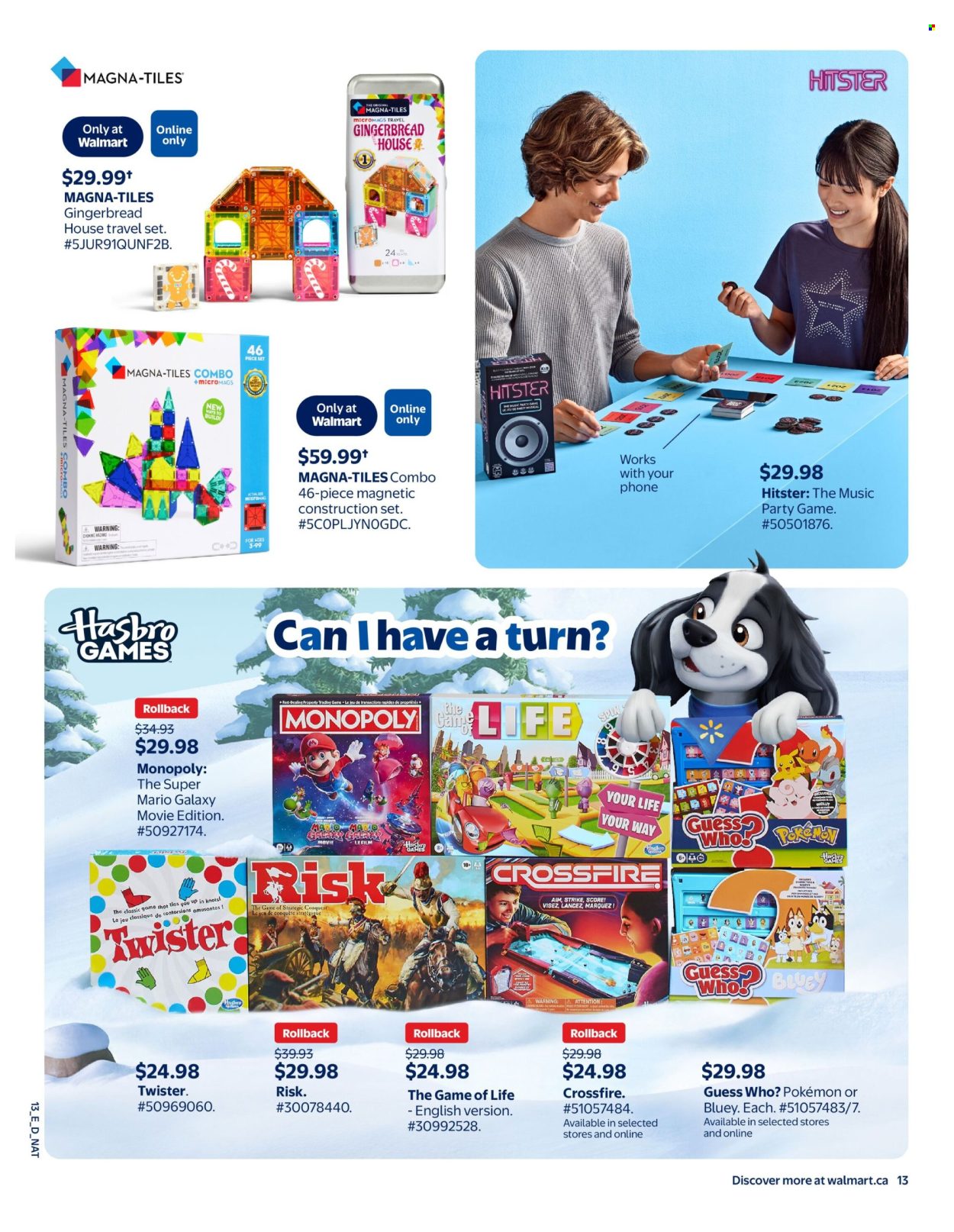 Circulaire Walmart - 15 Octobre 2026 - 23 Décembre 2026. Page 17