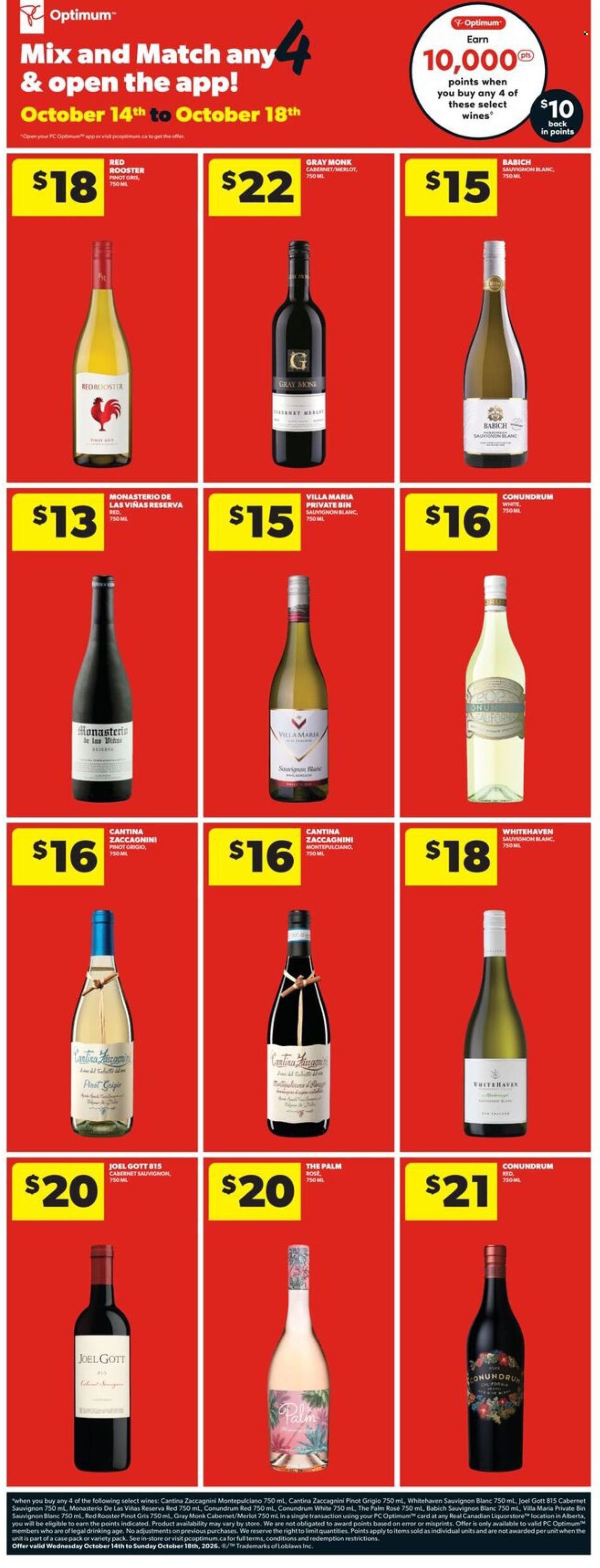 Circulaire Real Canadian Liquorstore - 14 Octobre 2026 - 18 Octobre 2026. Page 9