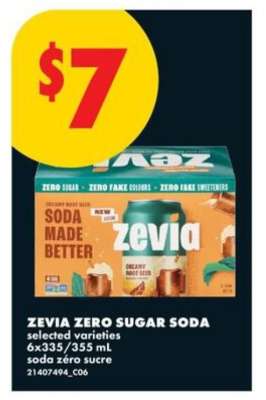 ZEVIA Zero Sugar Soda