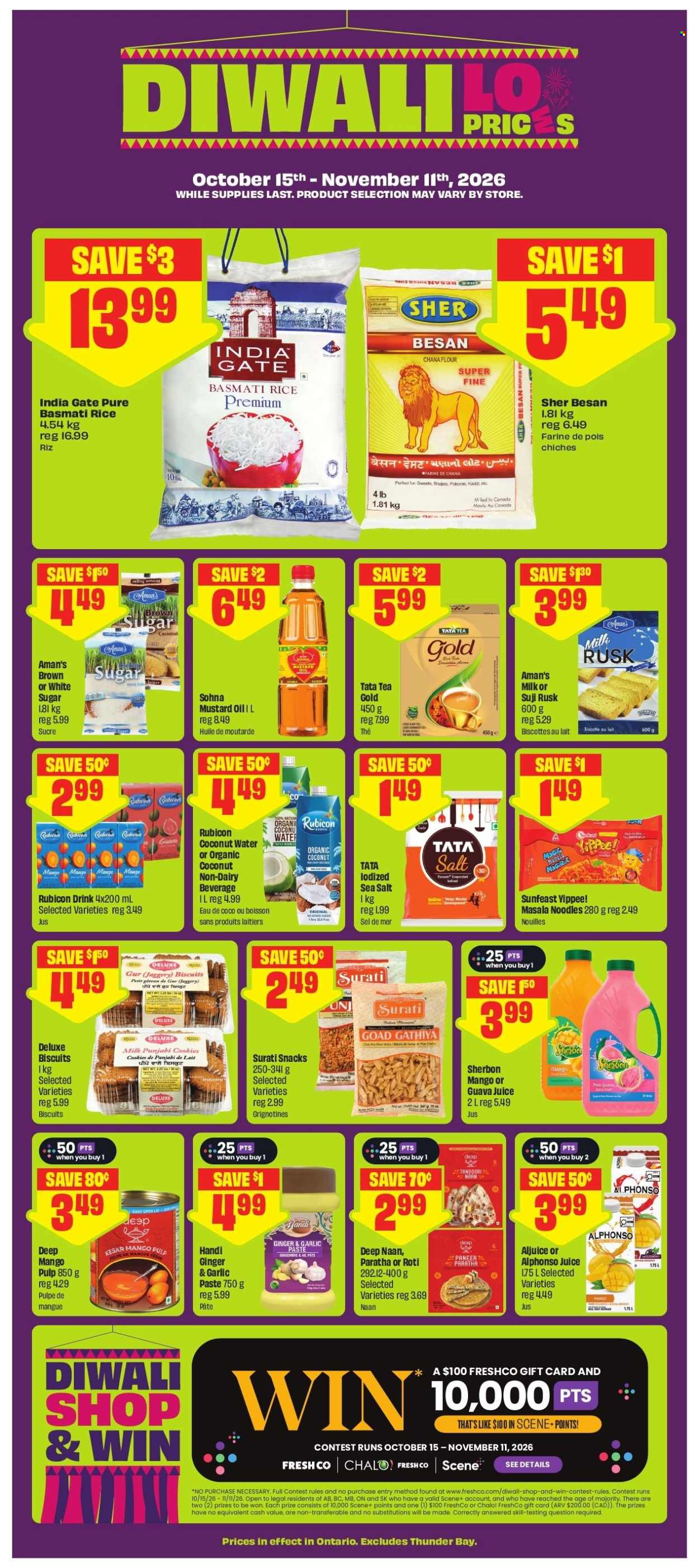 Circulaire FreshCo. - 15 Octobre 2026 - 11 Novembre 2026. Page 2