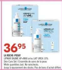 LA ROCHE-POSAY LIPIKAR BAUME AP+MAX and/or LAIT UREA 10%