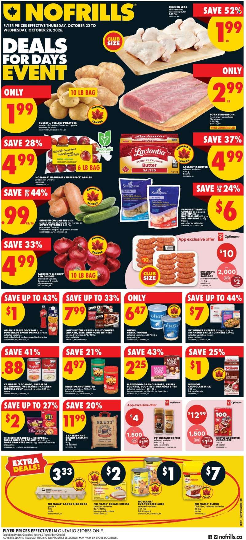 No Frills Flyer - October 22, 2026 - October 28, 2026.