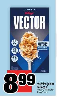 céréales jumbo Kellogg's
