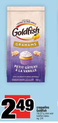 Craquelins Goldfish