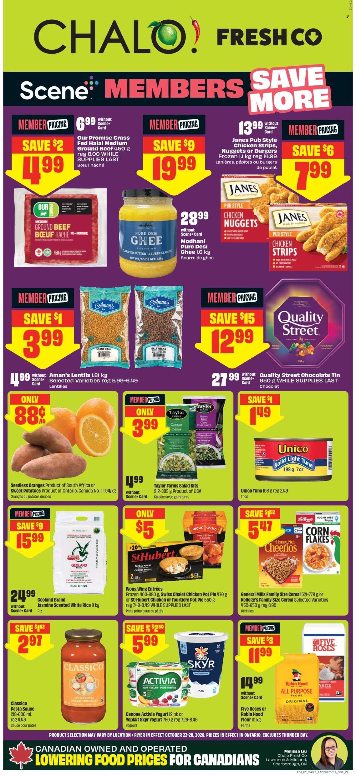 Circulaire Chalo! FreshCo. - 22 Octobre 2026 - 28 Octobre 2026. Page 1