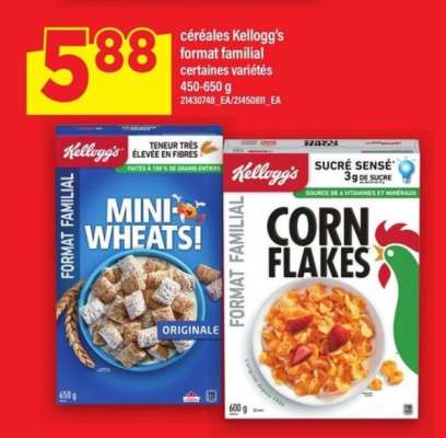 CÉRÉALES KELLOGG'S