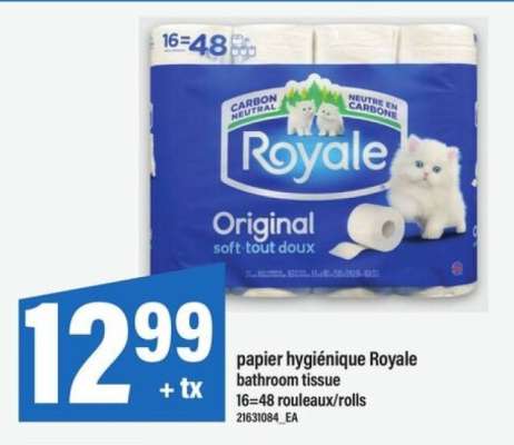 PAPIER HYGIÉNIQUE ROYALE