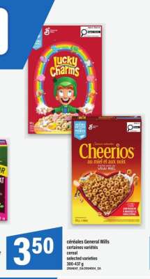 CÉRÉALES GENERAL MILLS