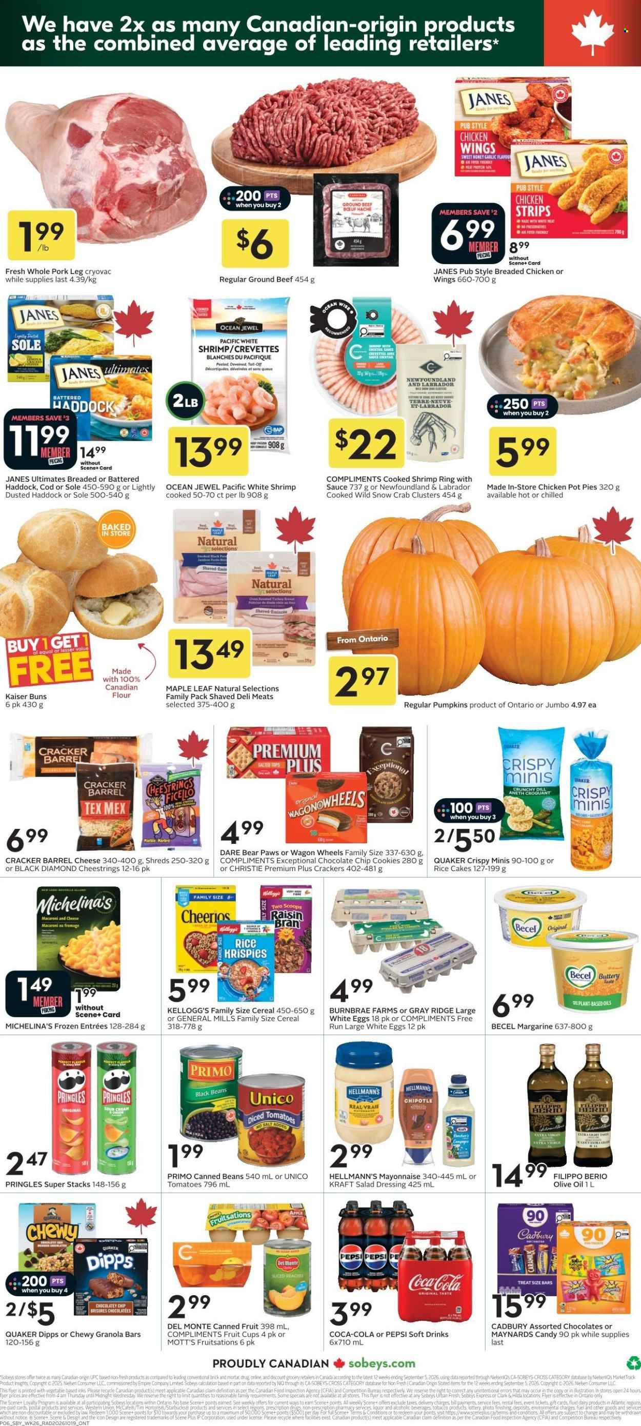 Circulaire Sobeys - 22 Octobre 2026 - 28 Octobre 2026. Page 2