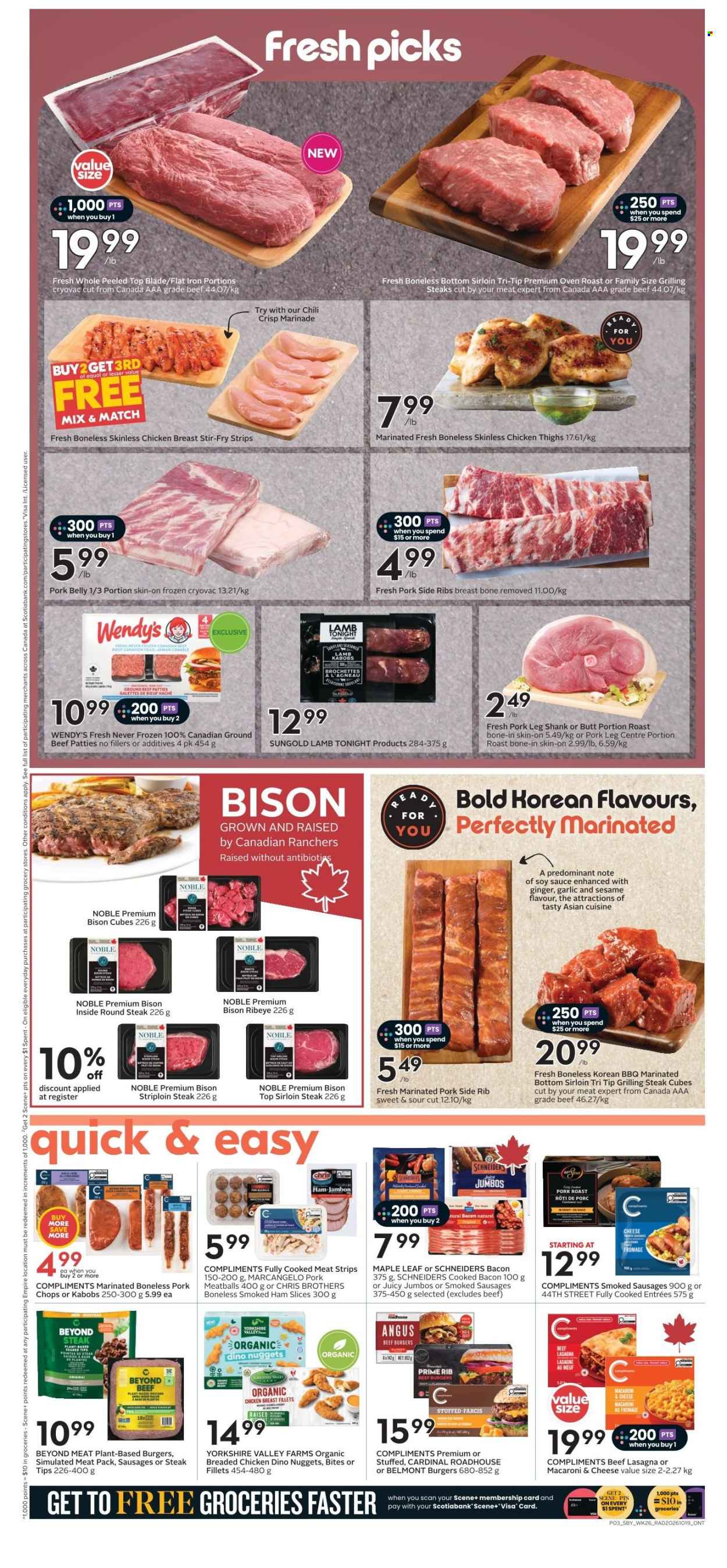 Circulaire Sobeys - 22 Octobre 2026 - 28 Octobre 2026. Page 4