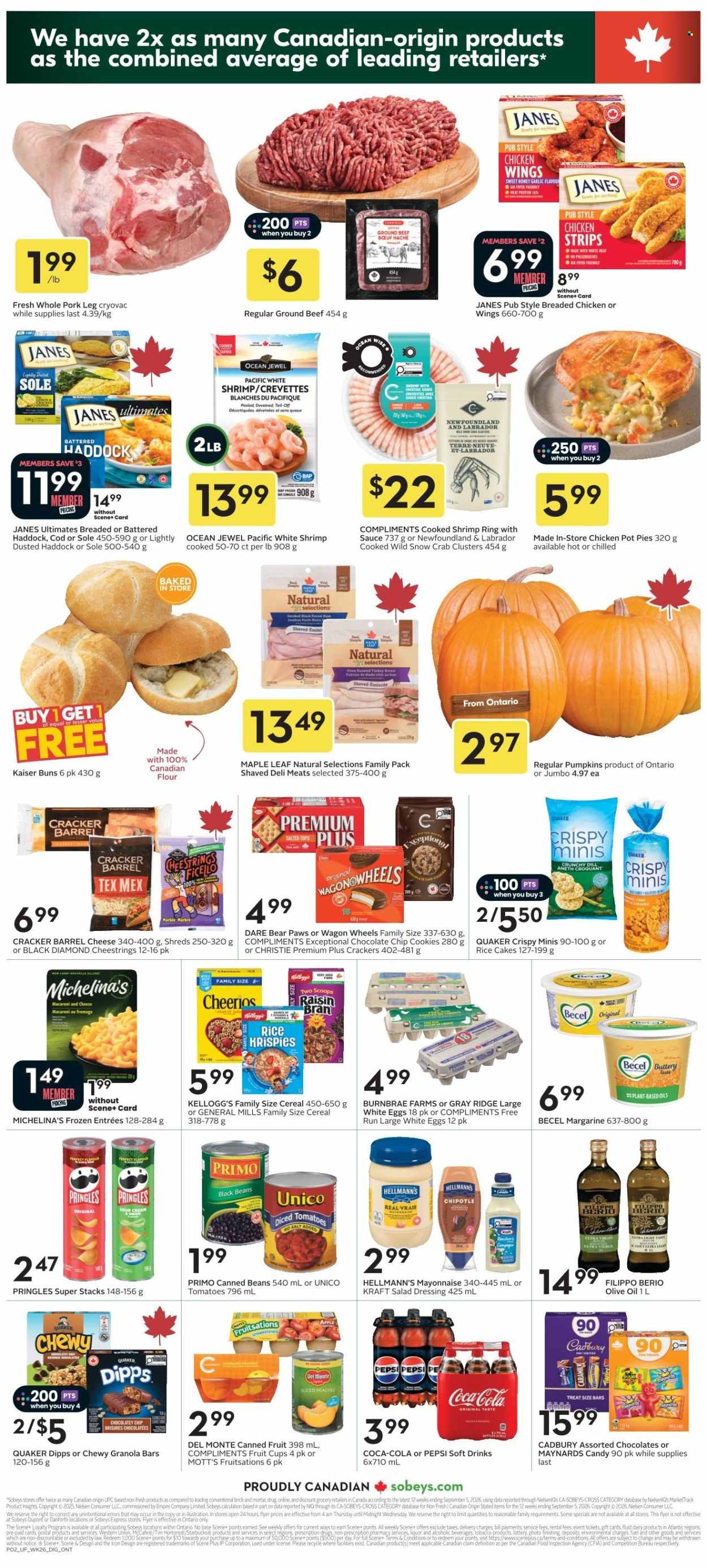 Circulaire Sobeys Urban Fresh - 22 Octobre 2026 - 28 Octobre 2026. Page 2