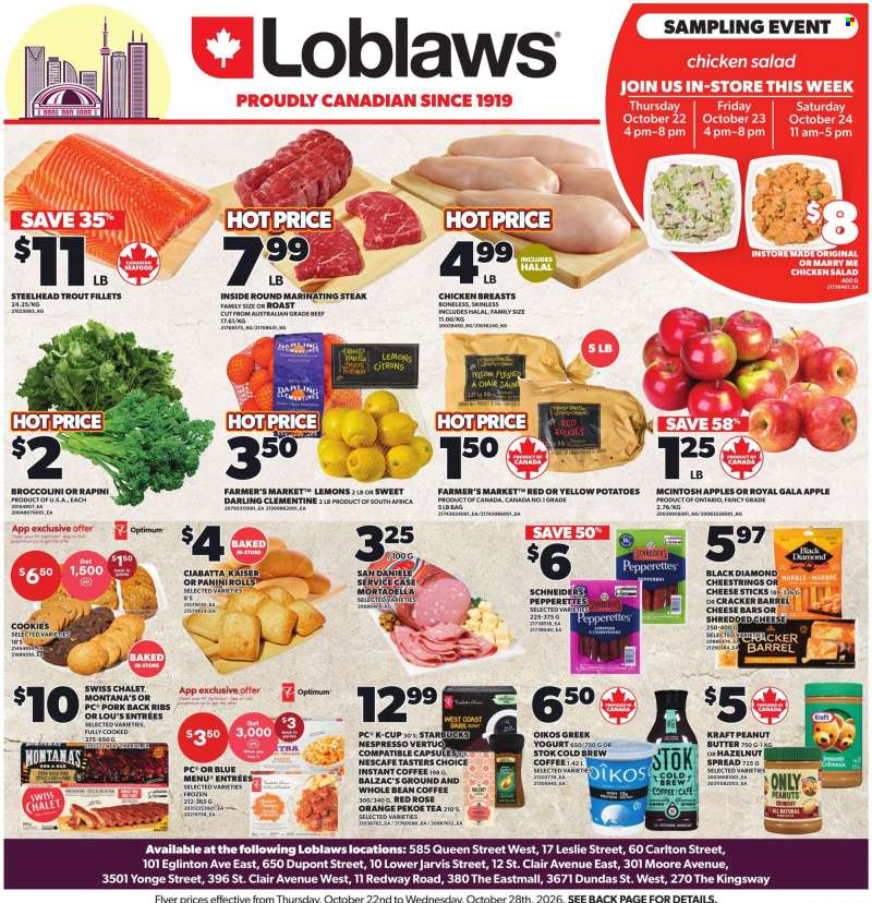 Loblaws Flyer - October 22, 2026 - October 28, 2026.