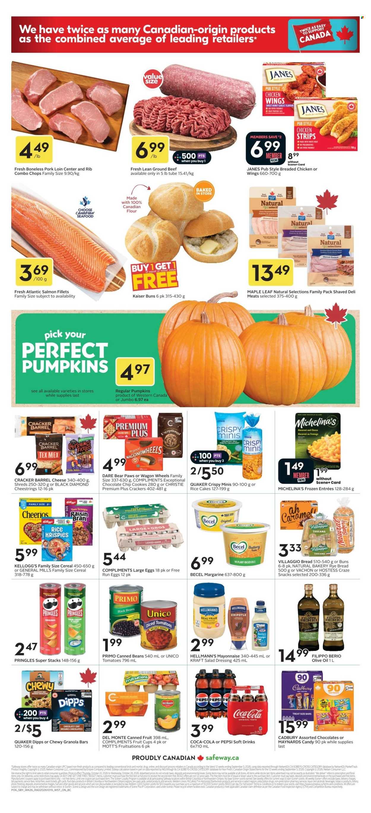 Circulaire Safeway - 22 Octobre 2026 - 28 Octobre 2026. Page 2