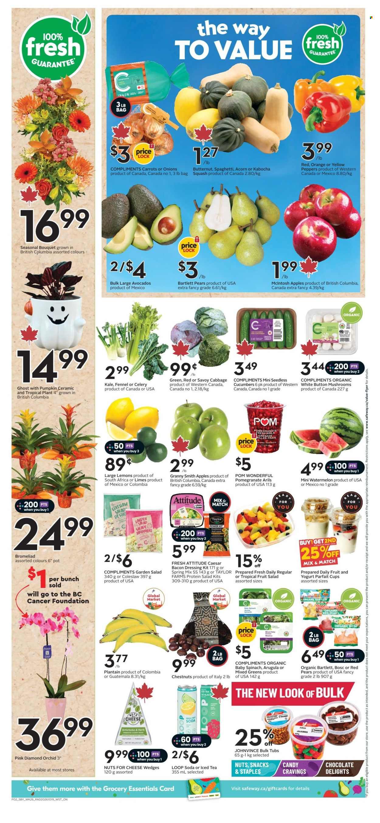 Circulaire Safeway - 22 Octobre 2026 - 28 Octobre 2026. Page 3