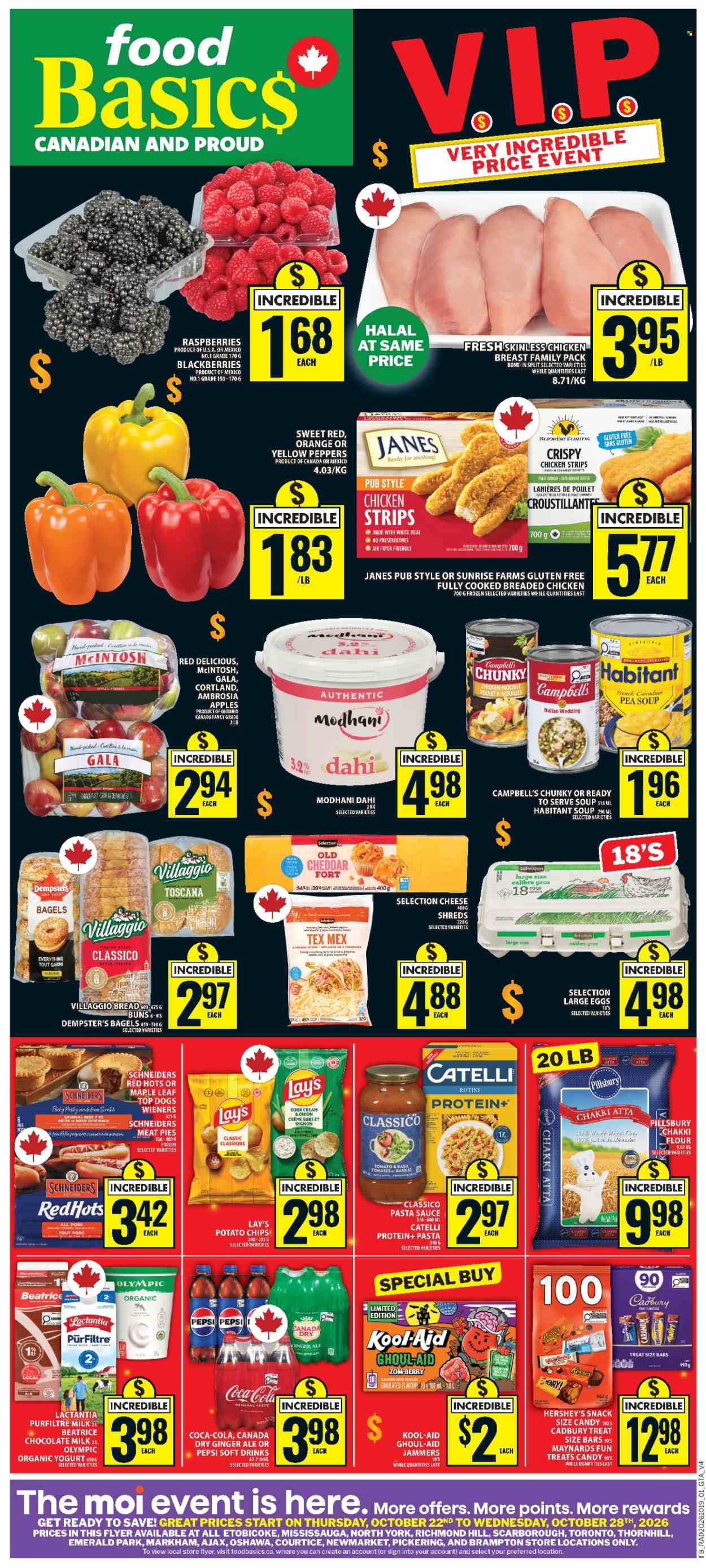 Circulaire Food Basics - 22 Octobre 2026 - 28 Octobre 2026. Page 1