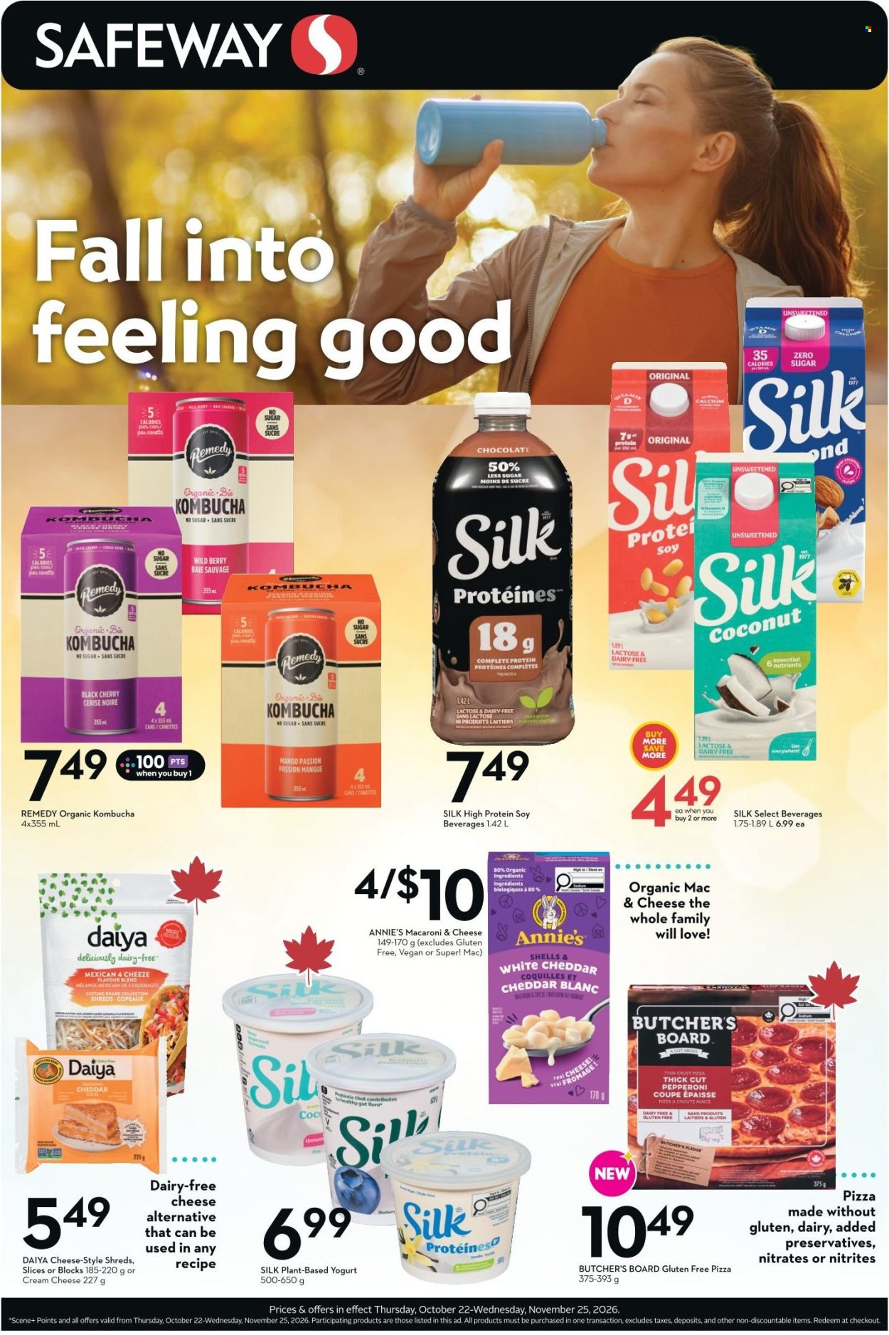 Circulaire Safeway - 22 Octobre 2026 - 25 Novembre 2026. Page 1