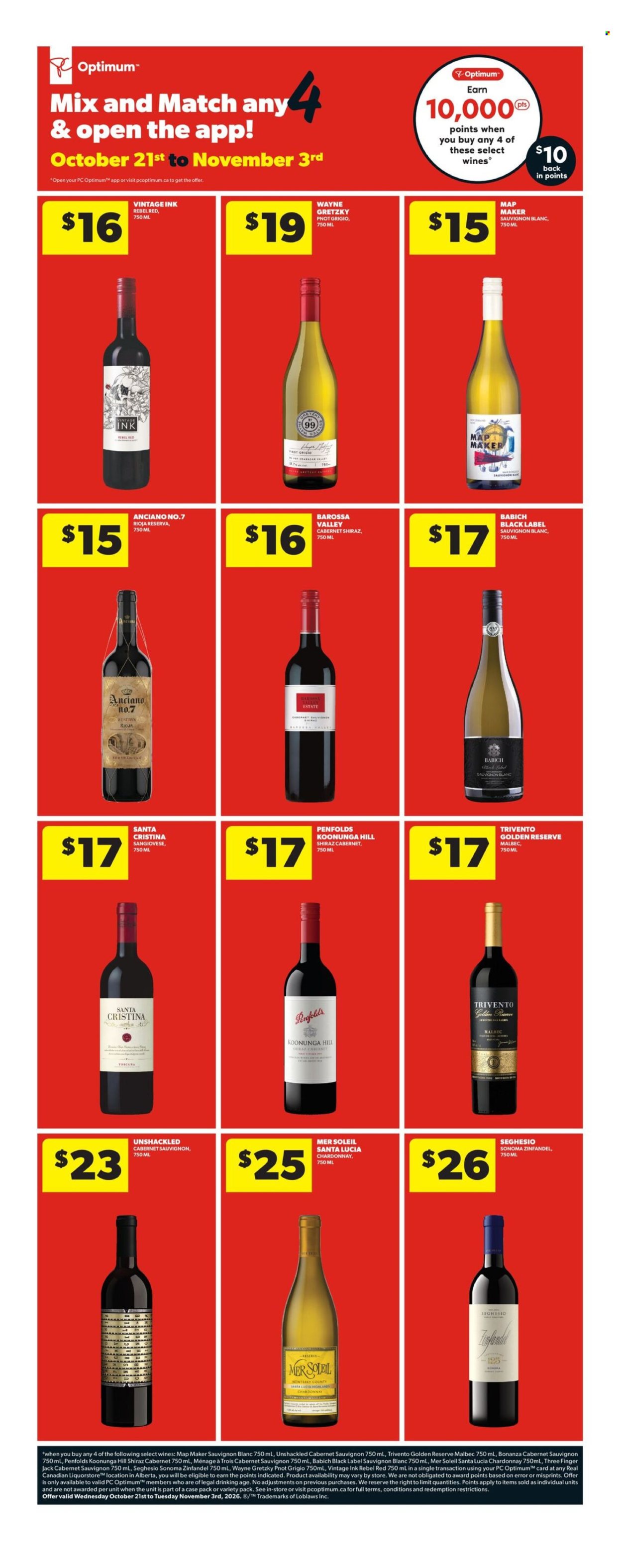 Circulaire Real Canadian Liquorstore - 21 Octobre 2026 - 03 Novembre 2026. Page 9