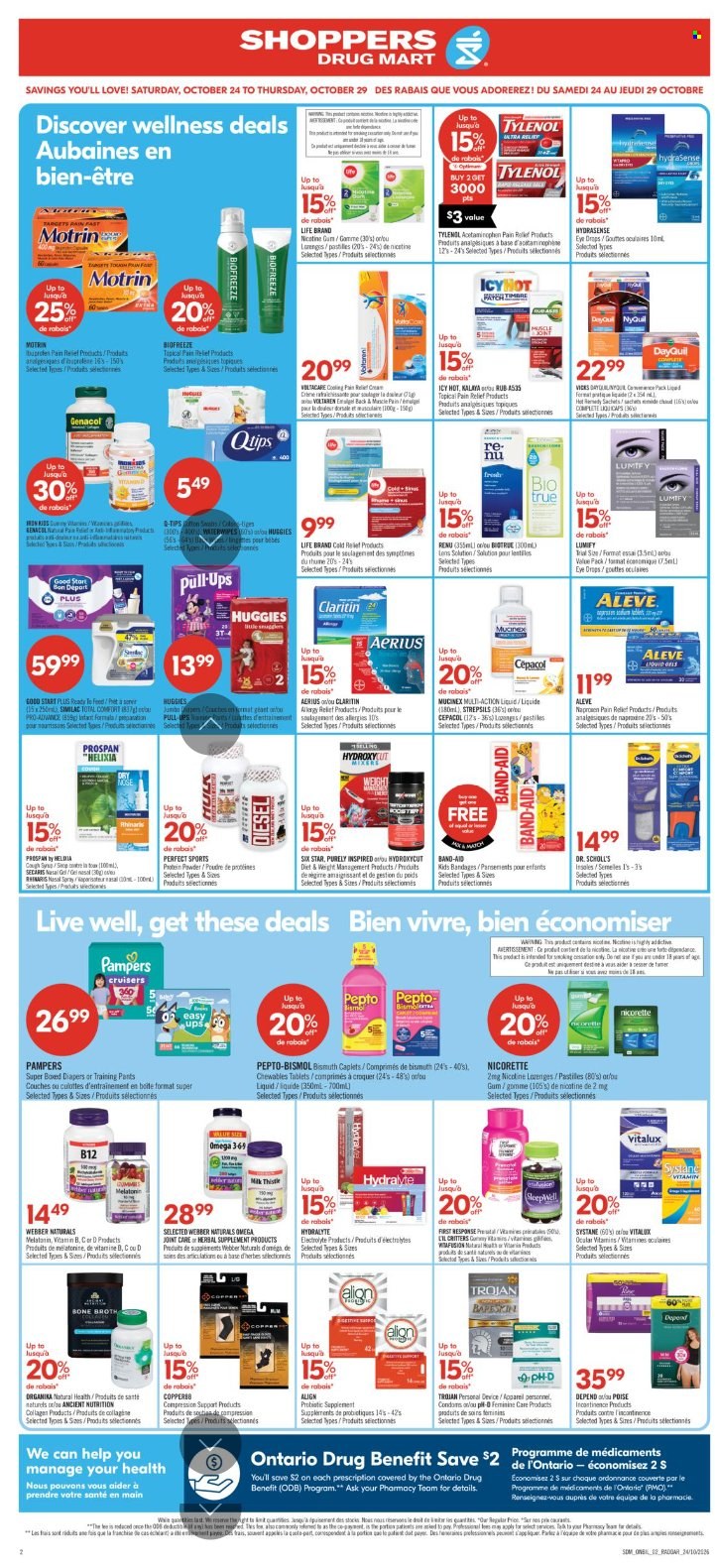 Circulaire Shoppers Drug Mart - 24 Octobre 2026 - 29 Octobre 2026. Page 4