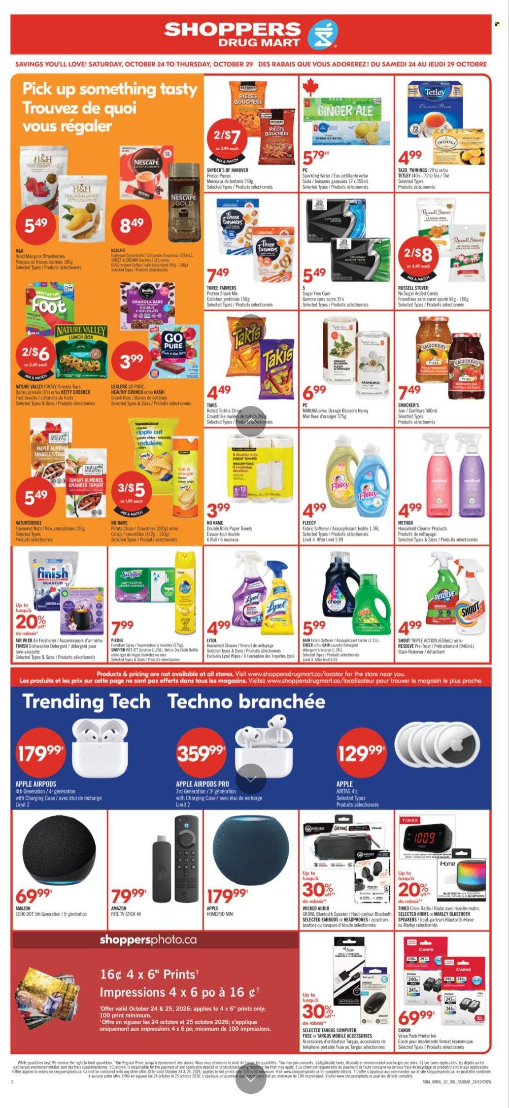 Circulaire Shoppers Drug Mart - 24 Octobre 2026 - 29 Octobre 2026. Page 12