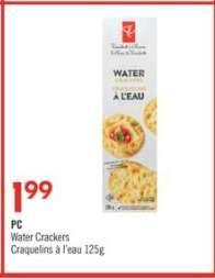 PC Water Crackers