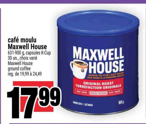 Café Moulu Maxwell House