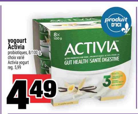 Yogourt Activia